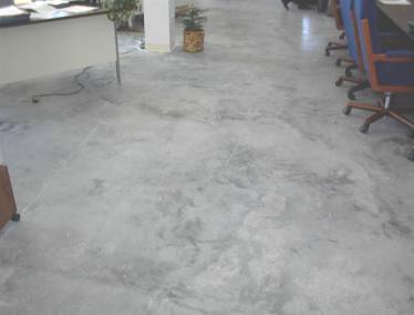 Piso cimento