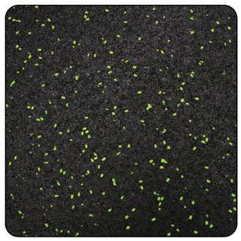 Piso de Borracha Estrelado Verde