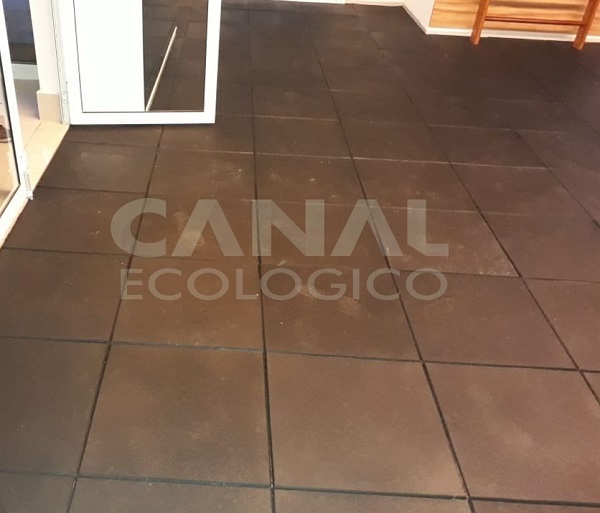 piso de academia de musculacao