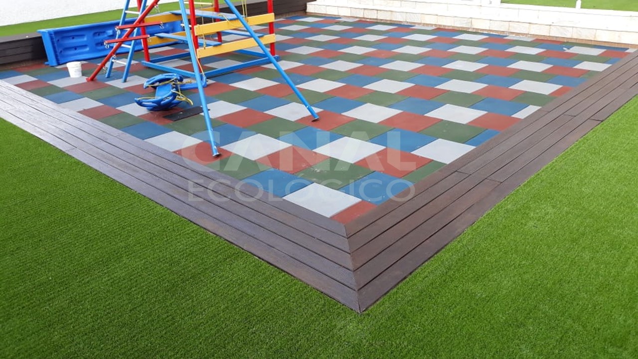 Piso de Playground em Condom�nio 11mm